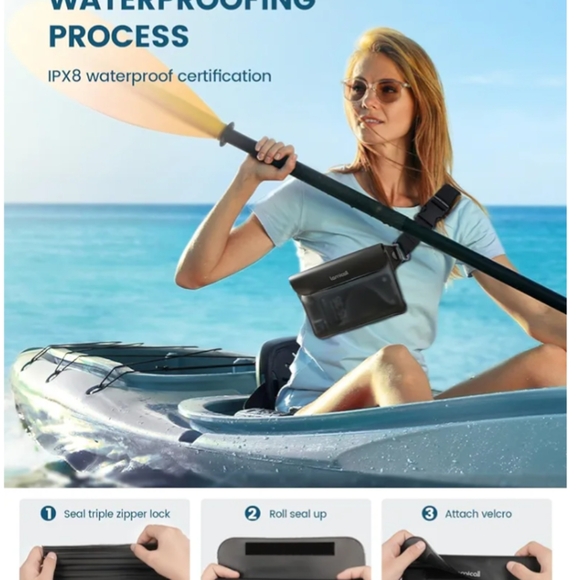 Lamicall Waterproof Fanny Pack (Dry Bag) - Picture 6 of 8